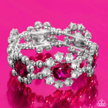 Load image into Gallery viewer, Pact of Petals Pink Bracelet Paparazzi Accessories
