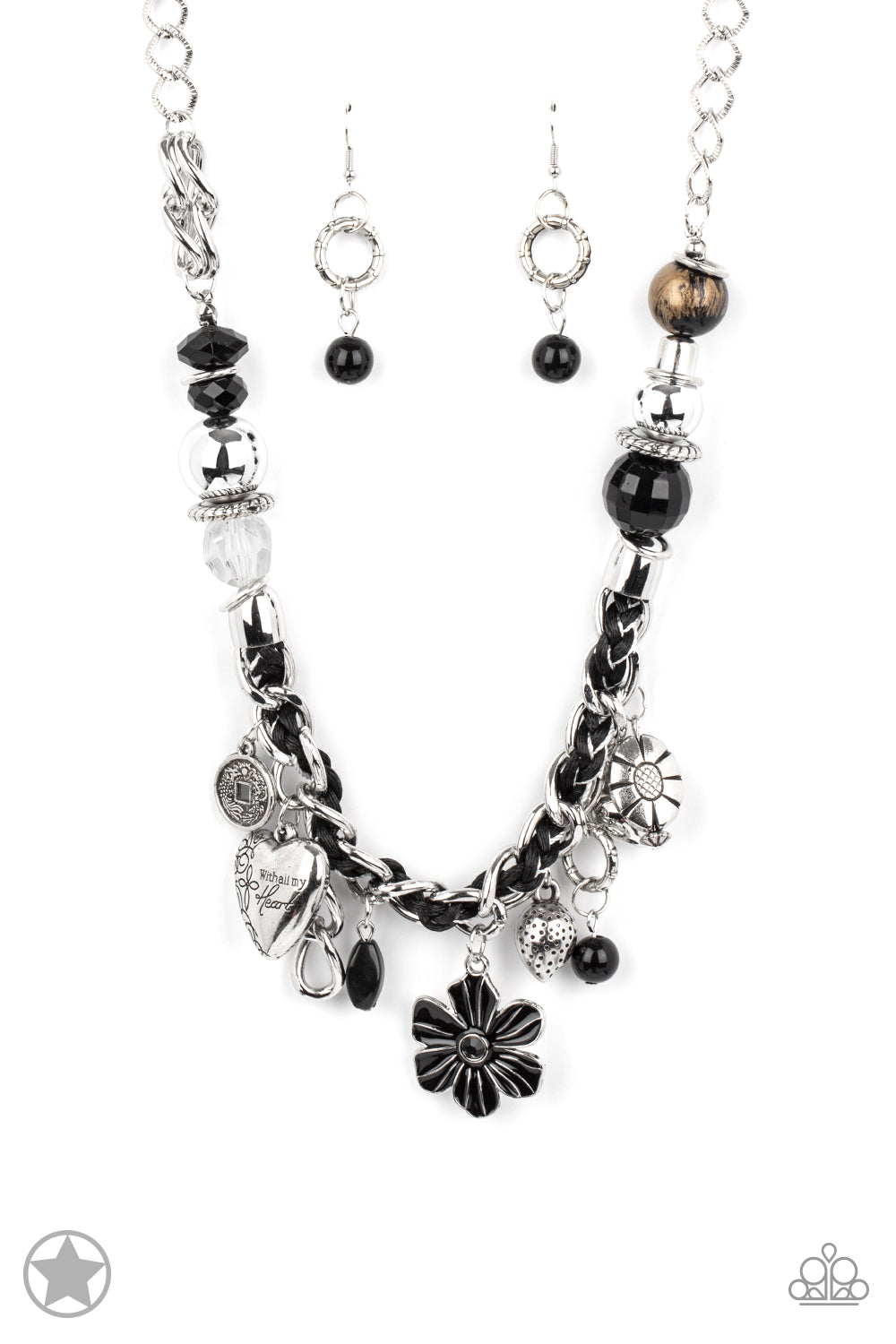 Charmed, I Am Sure - Black Paparazzi Accessories