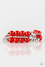 Load image into Gallery viewer, New Adventures - Red Paparazzi Accessories
