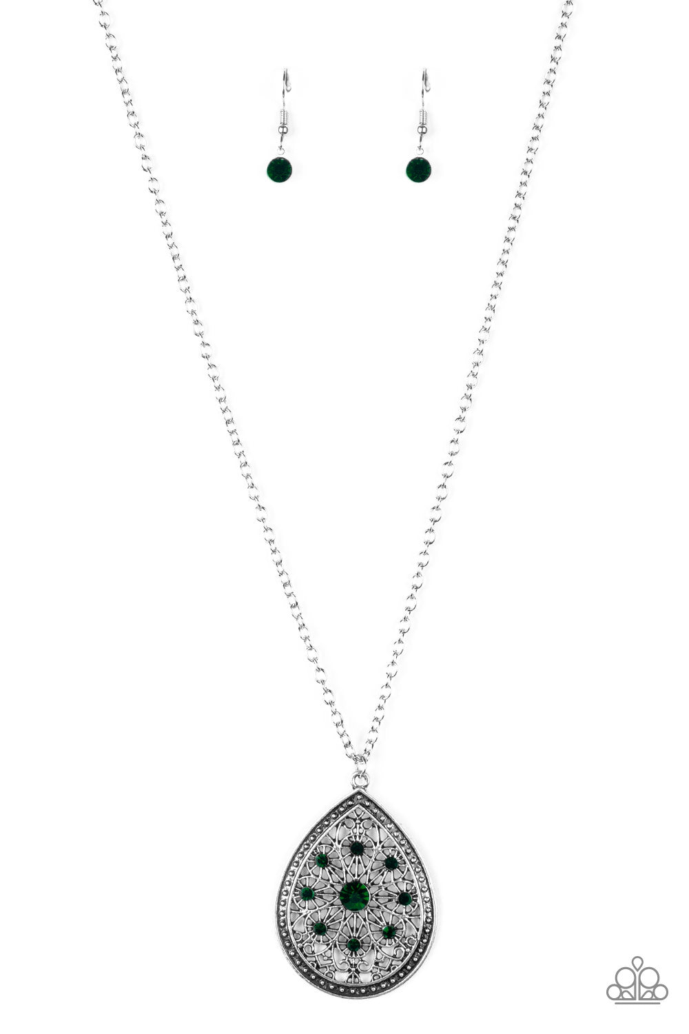 I Am Queen - Green Paparazzi Accessories