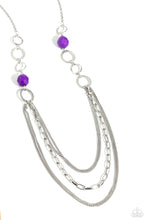 Load image into Gallery viewer, Margarita Masquerades - Purple Paparazzi Accessories
