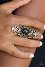 Load image into Gallery viewer, Ego Trippin - Brass Paparazzi Accessoies
