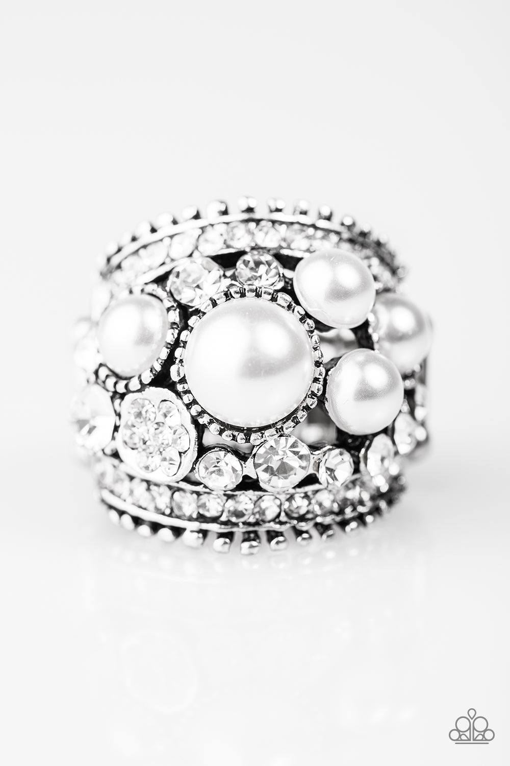 Money On My Mind - White Paparazzi Accessories
