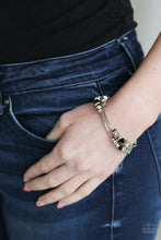 Load image into Gallery viewer, Get The GLOW On The Road - Black Paparazzi Accessories
