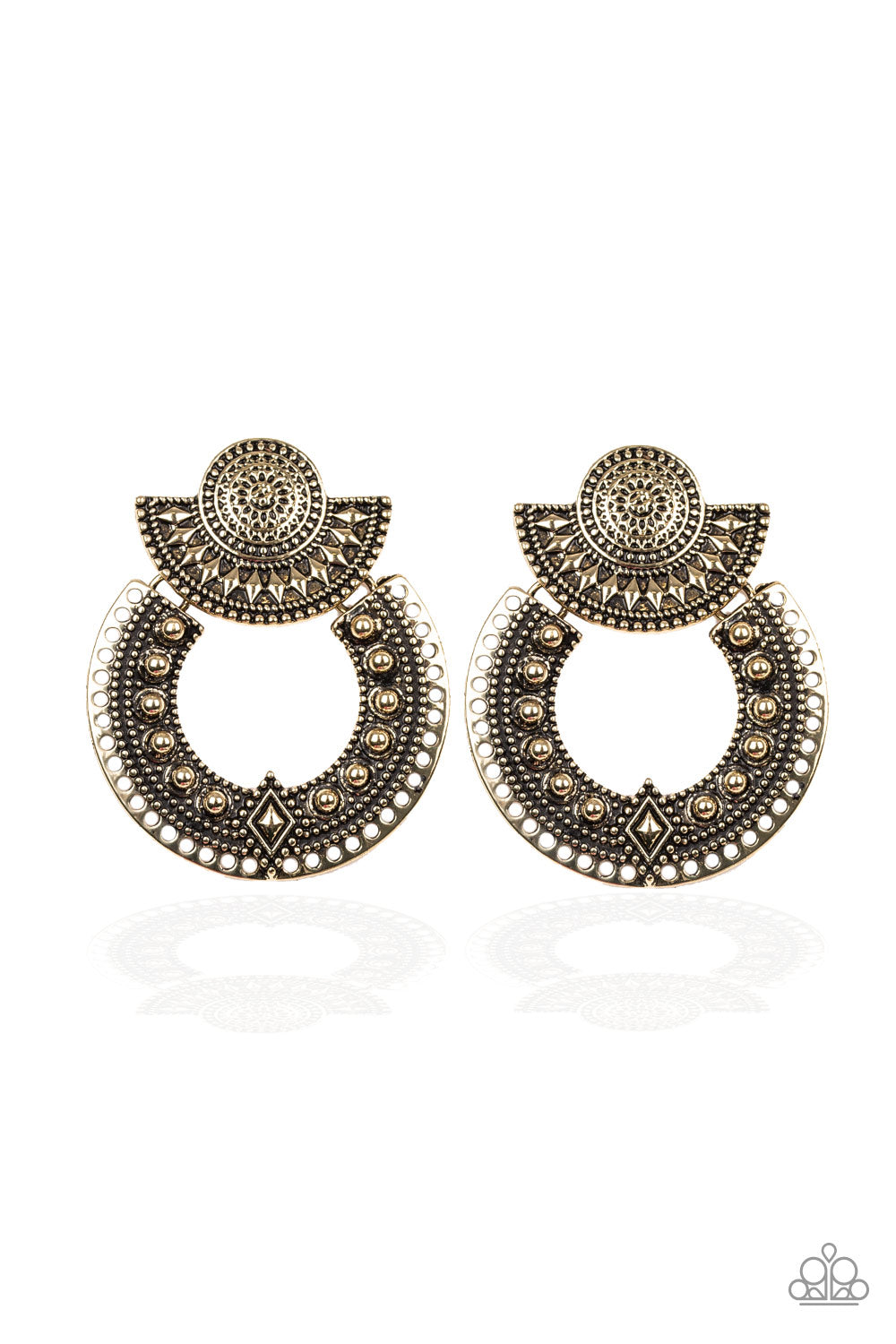Texture Takeover - Brass Paparazzi Accessories