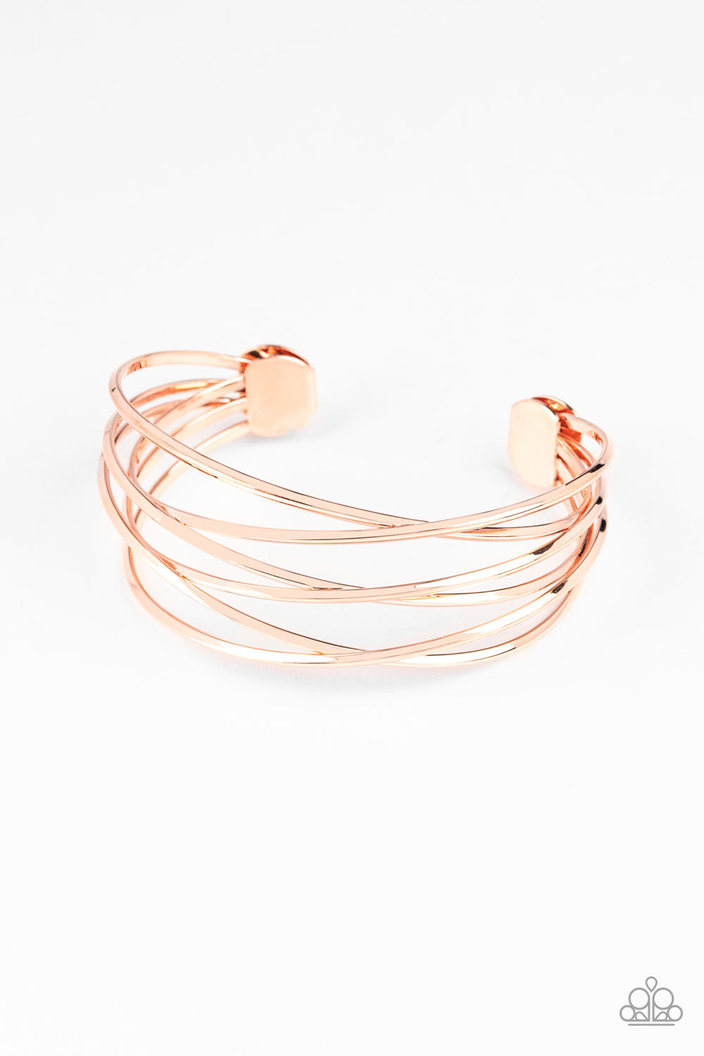 Down To The Wire - Copper Paparazzi Accessories