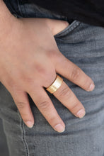 Load image into Gallery viewer, Uppercut - Gold Paparazzi Accessories
