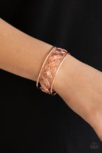 Load image into Gallery viewer, WEAVE An Impression - Copper Paparazzi Accessories
