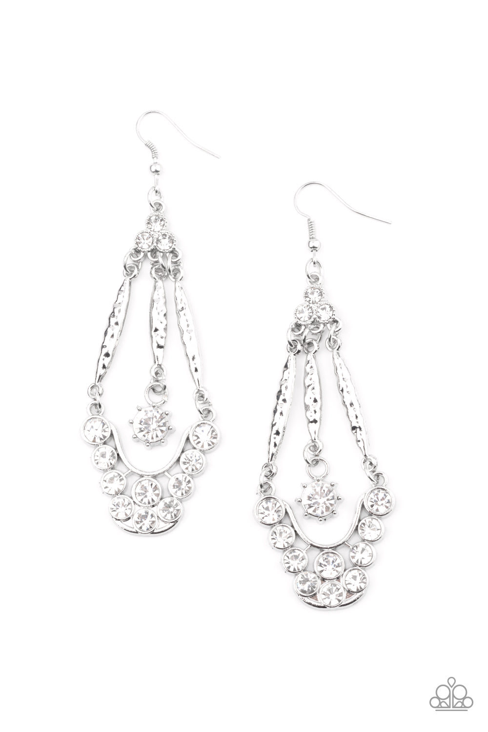 High-Ranking Radiance - White Paparazzi Accessories
