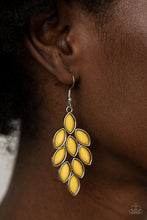 Load image into Gallery viewer, Flamboyant Foliage - Yellow Paparazzi Accessories

