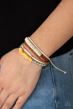 Load image into Gallery viewer, Keep At ROAM Temperature - Yellow Paparazzi Accessories
