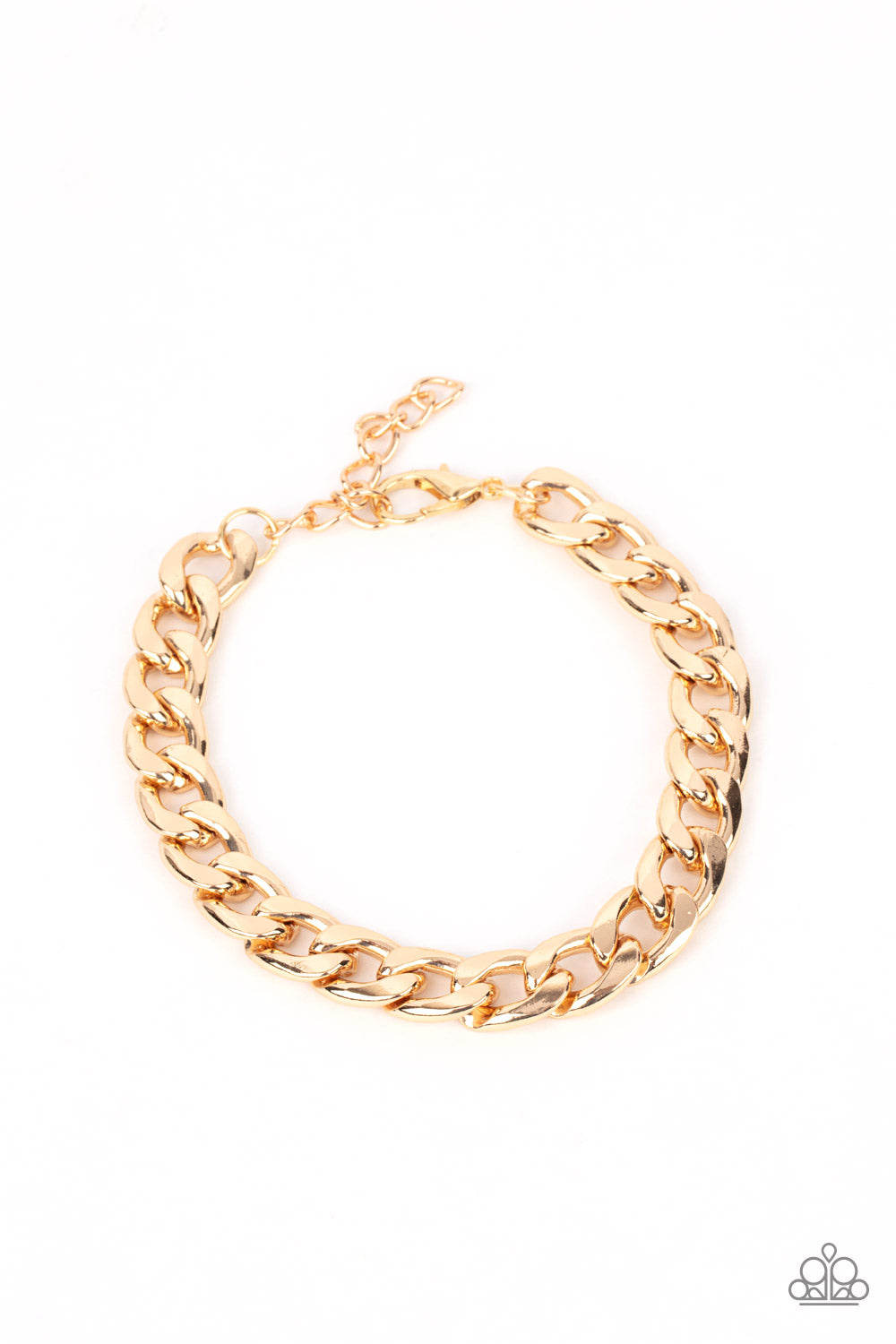 Knock, Knock, KNOCKOUT - Gold Paparazzi Accessories