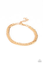 Load image into Gallery viewer, Very Valiant - Gold Paparazzi Accessories
