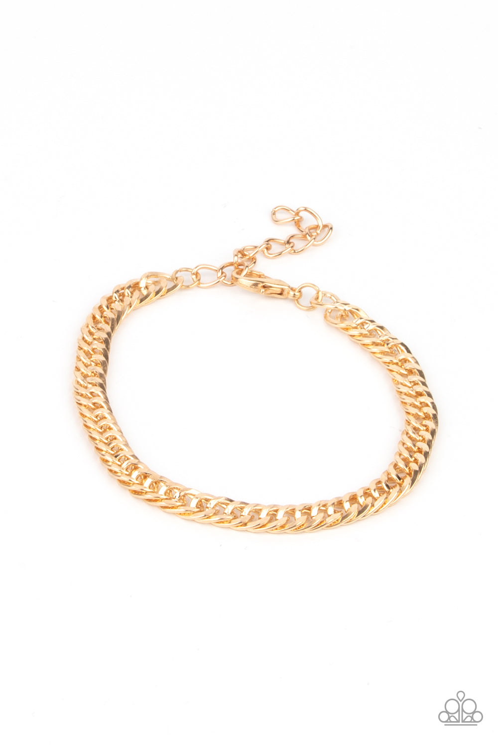 Very Valiant - Gold Paparazzi Accessories