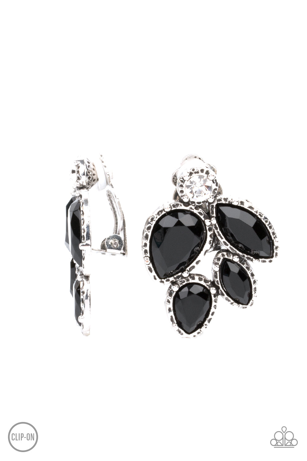 Fancy Foliage - Black Paparazzi Accessories