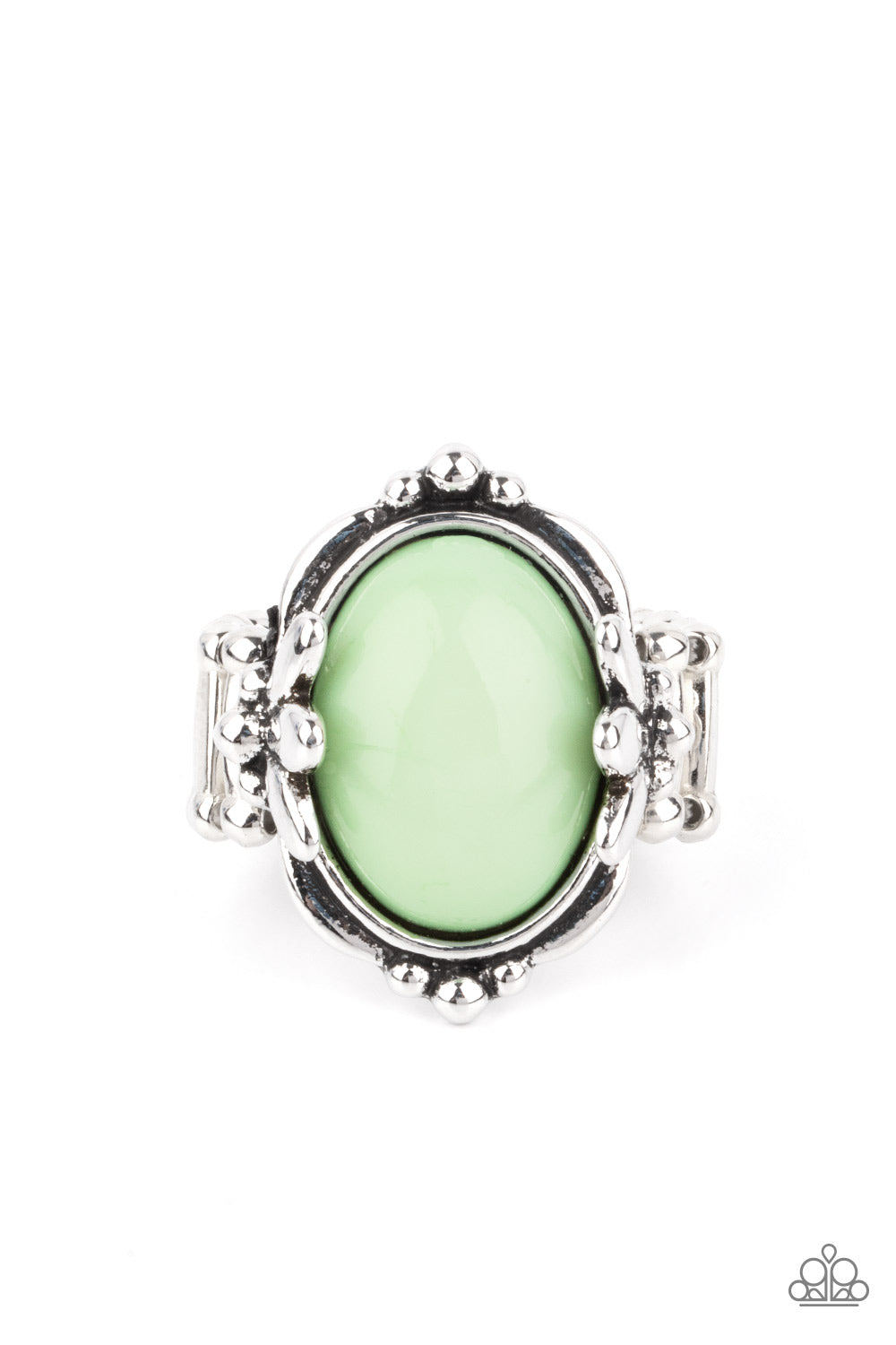 Springtime Splendor - Green Paparazzi Acessories