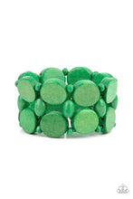 Load image into Gallery viewer, Beach Bravado - Green Paparazzi Accessories
