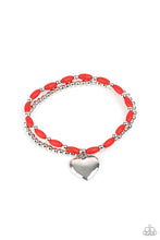 Load image into Gallery viewer, Candy Gram - Red Paparazzi Accessories
