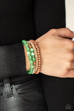 Load image into Gallery viewer, Down HOMESPUN - Green Paparazzi Accessories
