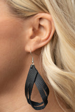 Load image into Gallery viewer, Thats A STRAP - Black Paparazzi Accessories
