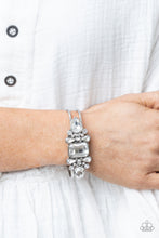 Load image into Gallery viewer, Call Me Old-Fashioned - White Paparazzi Accessories
