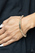 Load image into Gallery viewer, Mom Squad - Gold Paparazzi Accessories
