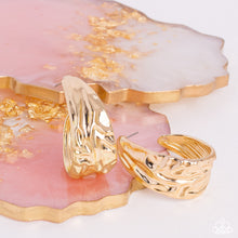 Load image into Gallery viewer, Badlands and Bellbottoms - Gold Paparazzi Accessories
