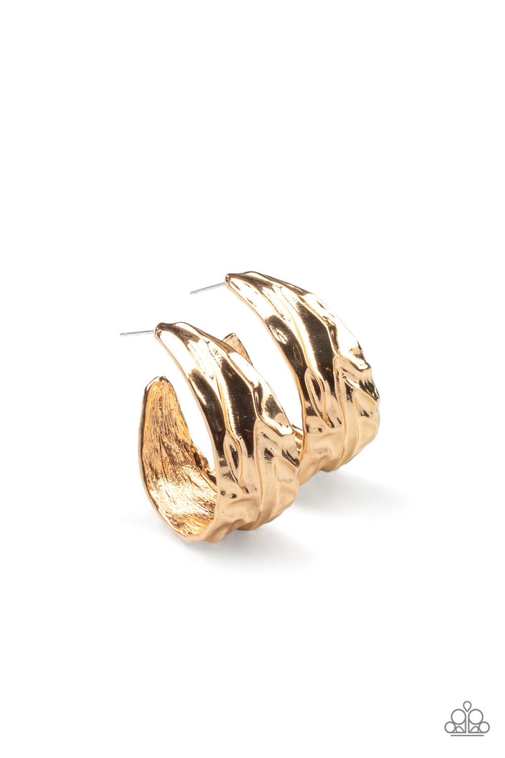 Badlands and Bellbottoms - Gold Paparazzi Accessories