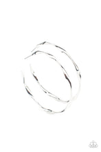 Load image into Gallery viewer, Radiantly Warped - Silver Paparazzi Accessories

