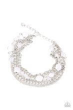 Load image into Gallery viewer, Glossy Goddess - White Paparazzi Accessories
