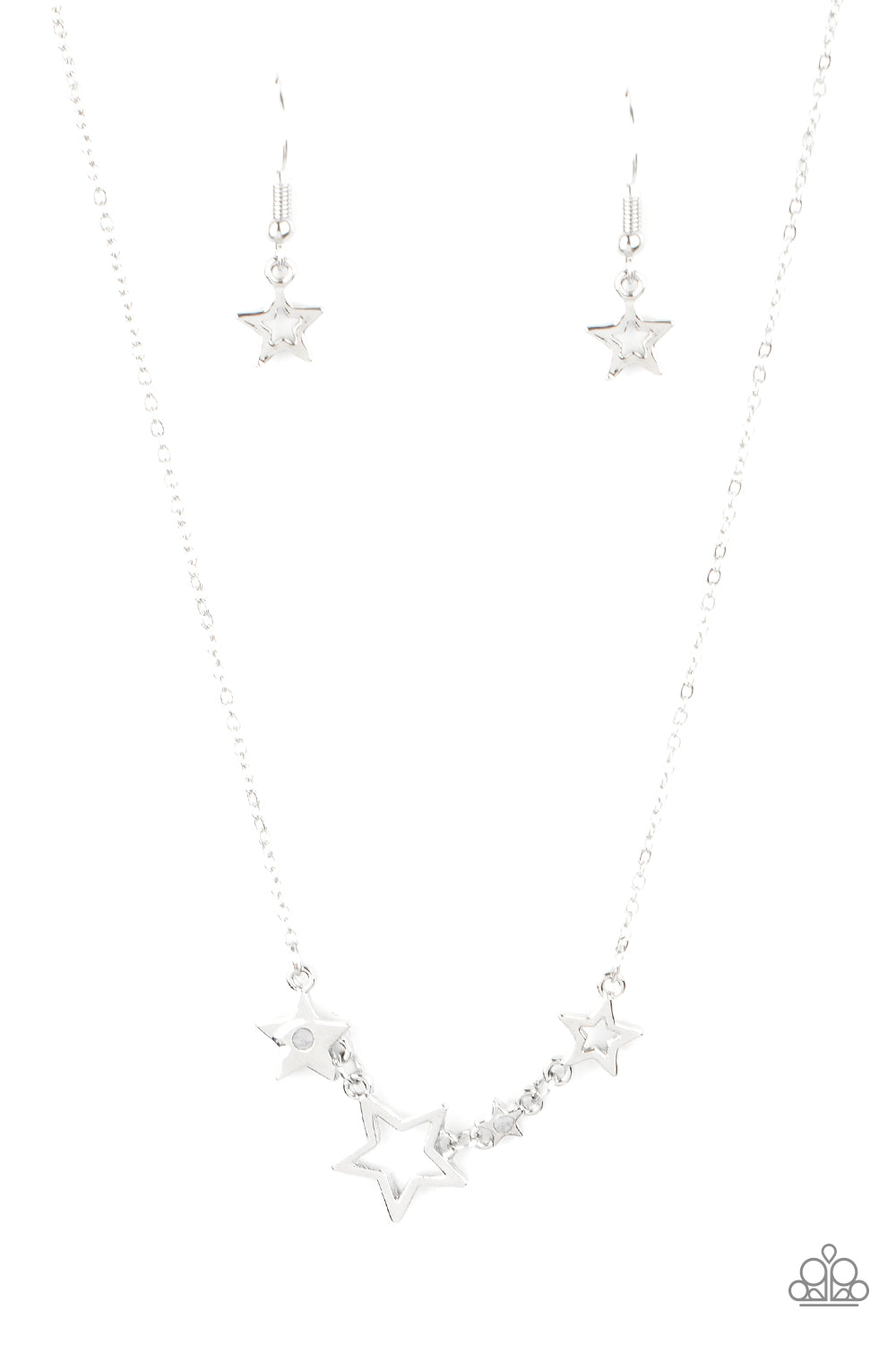 Proudly Patriotic - White Paparazzi Accessories