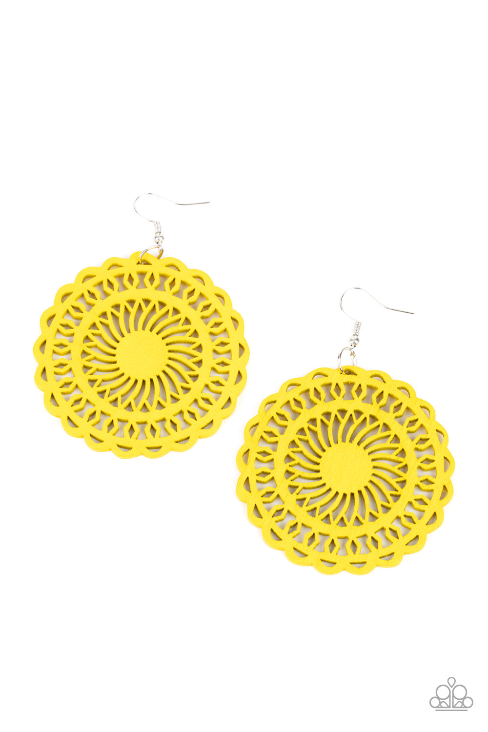 Island Sun - Yellow Paparazzi Accessories