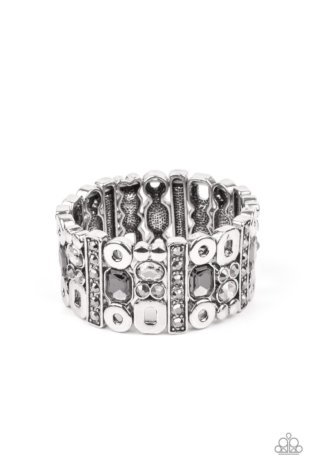 Dynamically Diverse - Silver Paparazzi Accessories