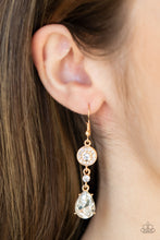 Load image into Gallery viewer, Graceful Glimmer - Gold Paparazzi Accessories
