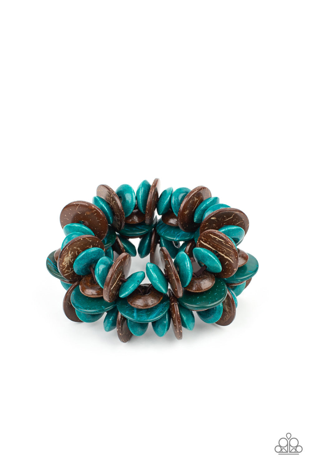 Caribbean Canopy - Blue Paparazzi Accessories