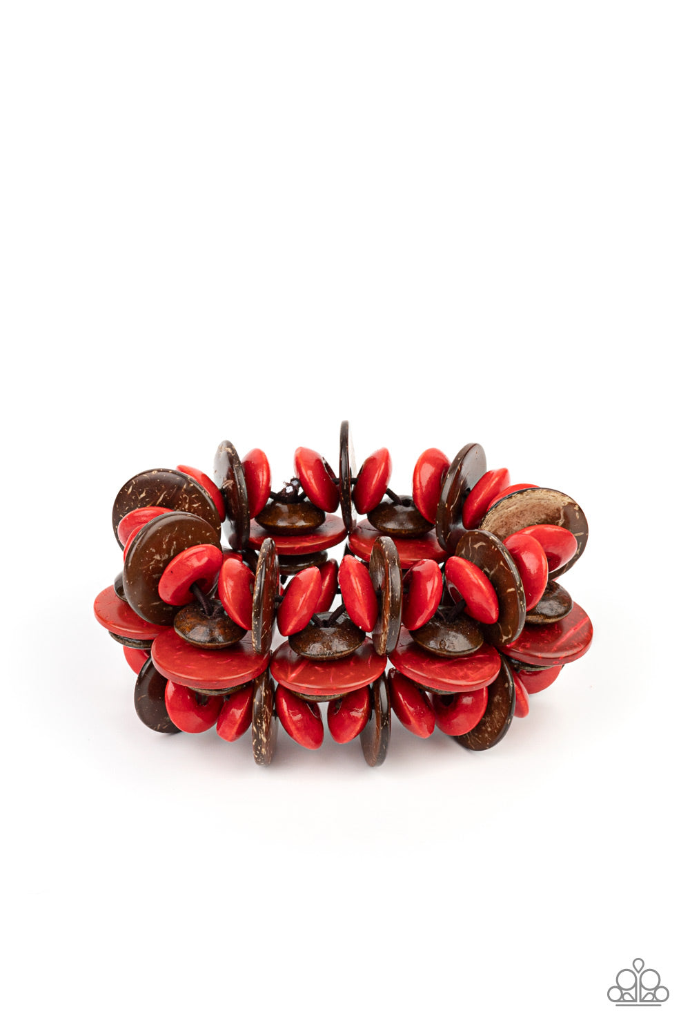 Caribbean Canopy - Red Paparazzi Accessories
