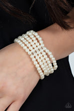 Load image into Gallery viewer, A Pearly Affair - White Paparazzi Accessories
