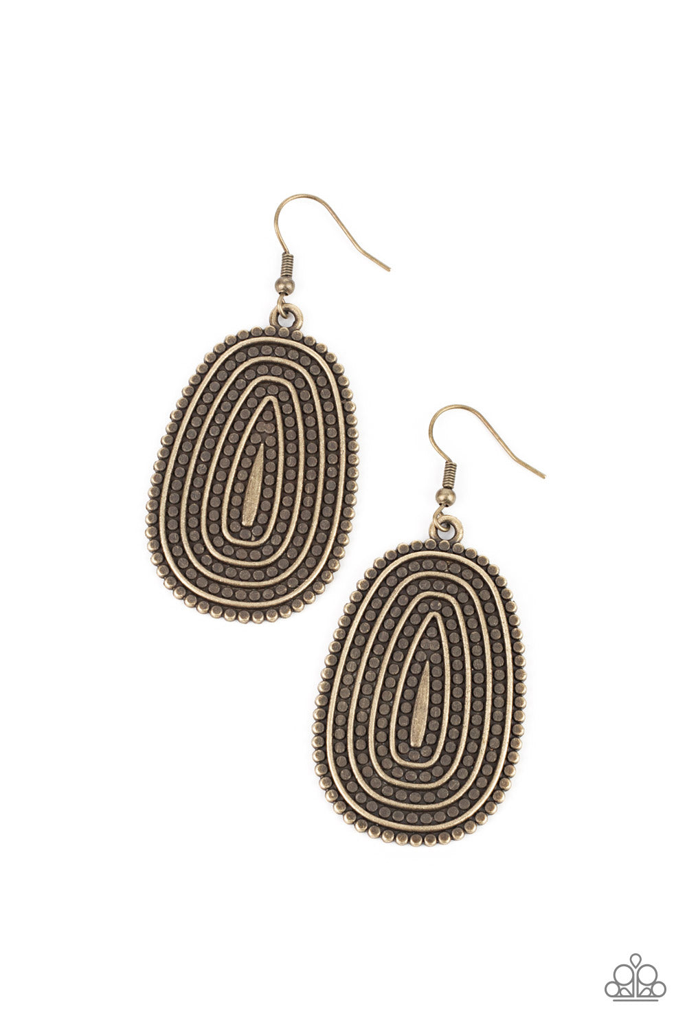 Desert Climate - Brass Paparazzi Accessories