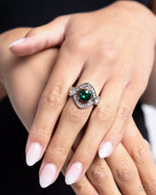 Load image into Gallery viewer, Undefeated Dazzle - Green Paparazzi Accessories
