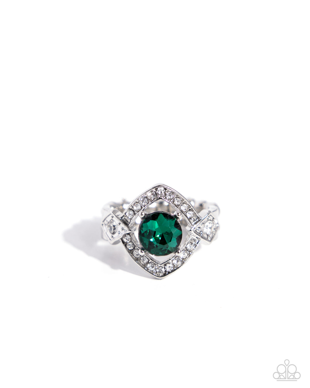 Undefeated Dazzle - Green Paparazzi Accessories