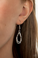 Load image into Gallery viewer, Game OVAL - Silver Paparazzi Accessories
