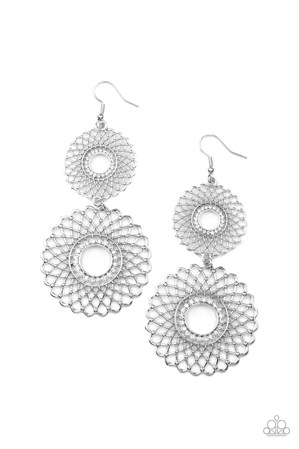 Regal Roulette - White Paparazzi Accessories