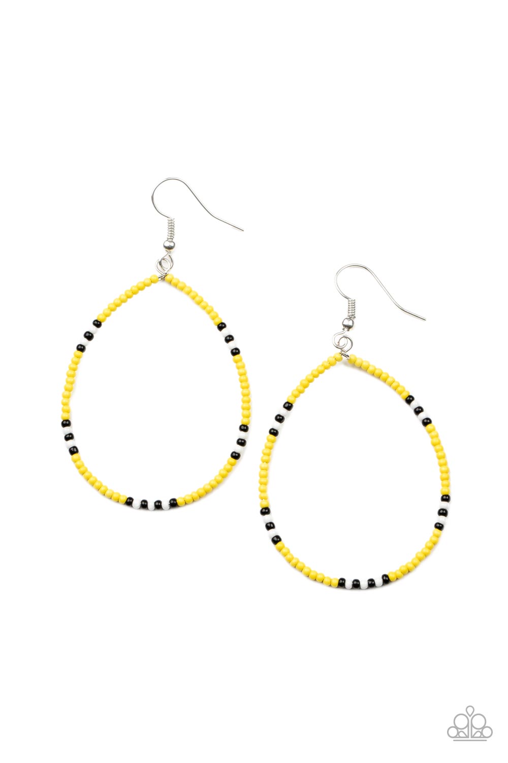 Keep Up The Good BEADWORK - Yellow Paparazzi Accessories