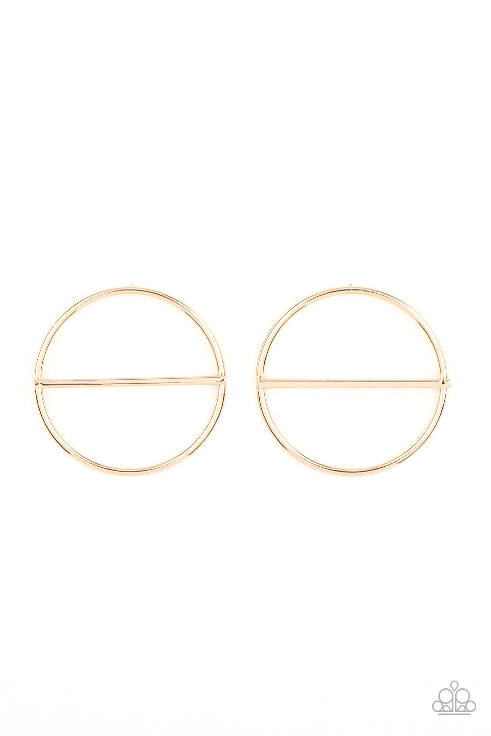 Dynamic Diameter - Gold Paparazzi Accessories