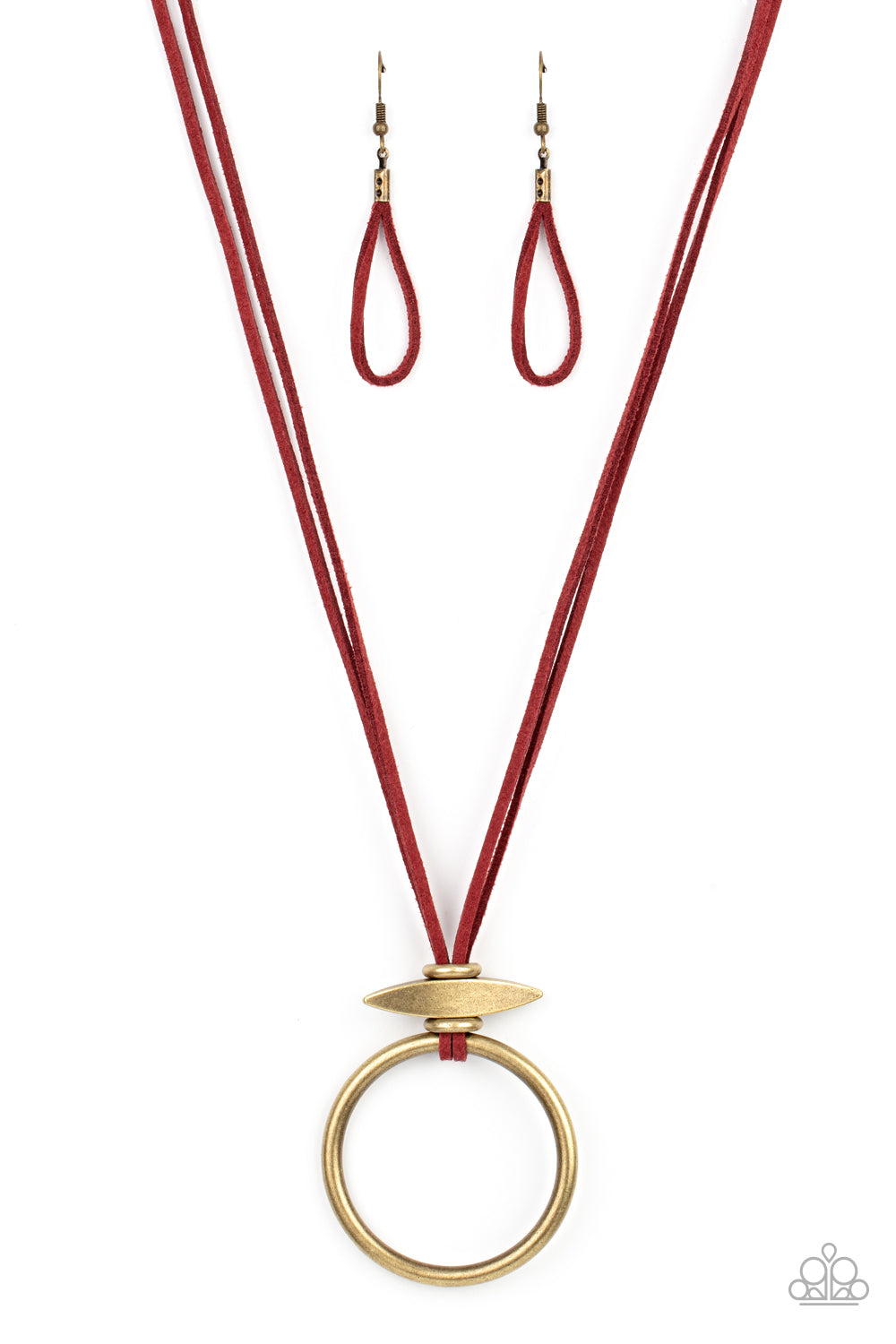 Noticeably Nomad - Red Paparazzi Accessories