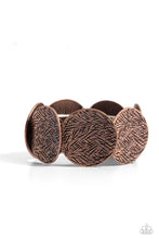 Load image into Gallery viewer, Extra Etched - Copper Paparazzi Accessories
