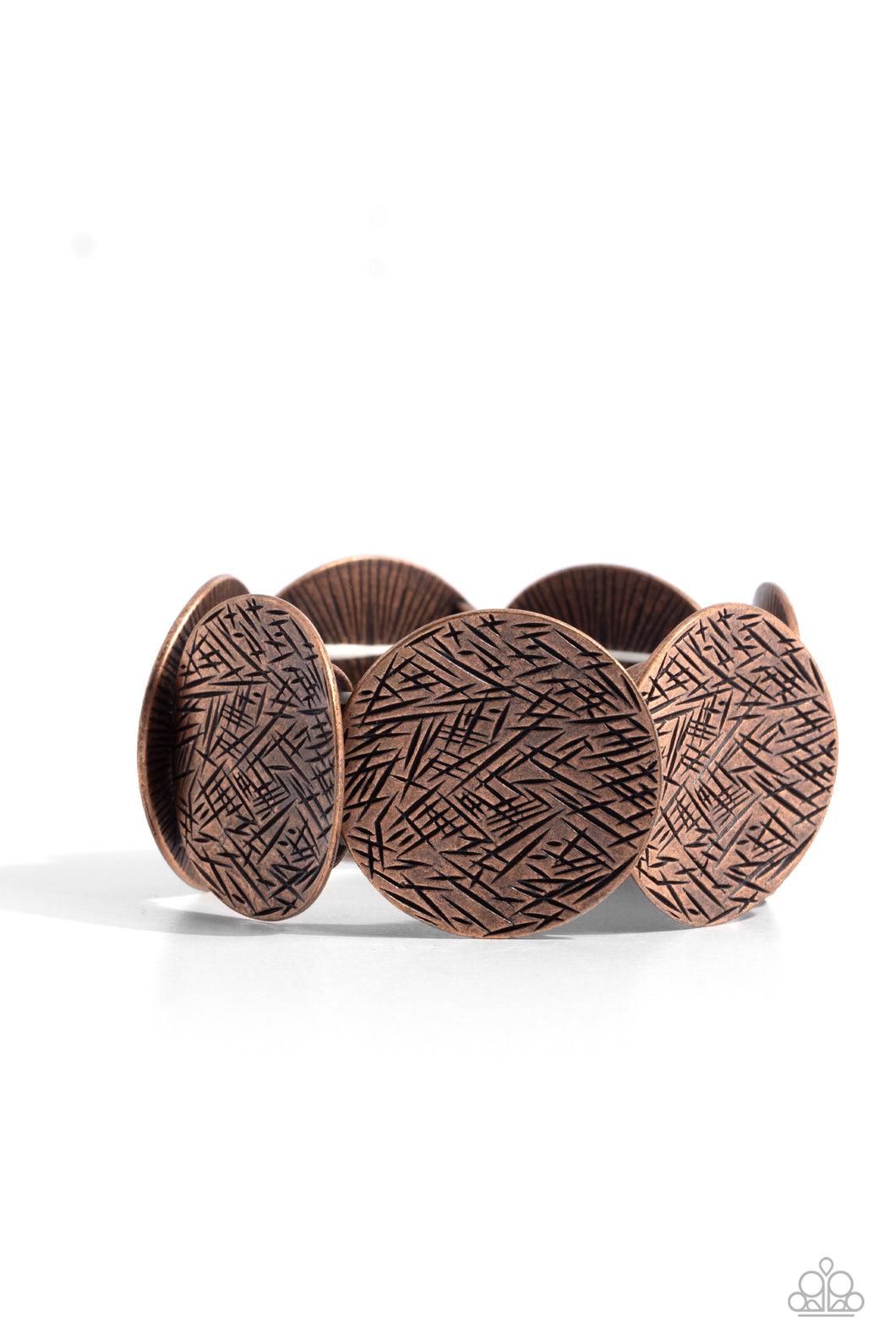 Extra Etched - Copper Paparazzi Accessories