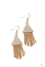 Load image into Gallery viewer, Pyramid SHEEN - Gold Paparazzi Accesories
