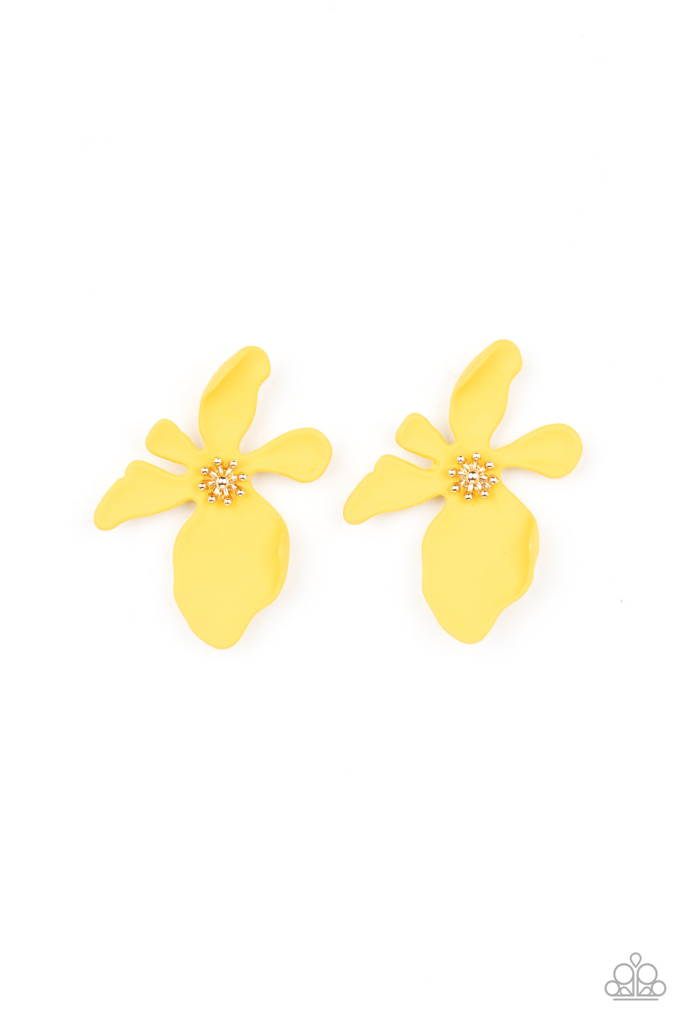 Hawaiian Heiress - Yellow Paparazzi Accessories