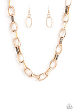 Load image into Gallery viewer, Motley In Motion - Gold Paparazzi Accessories
